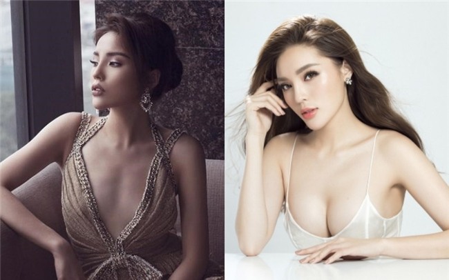 Cả thế giới ra đây mà xem Hoa hậu Kỳ Duyên không những hết phẳng mà vòng 1 còn rất to nữa đây này! - Ảnh 1.