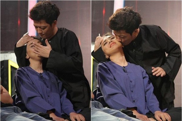 Loạt ảnh lộ rõ thói quen thích ôm, hôn đồng nghiệp nữ của Trường Giang - Ảnh 6.