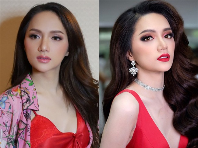 Dưới bàn tay trang điểm của chuyên gia người Thái, nhan sắc của Hoa hậu Hương Giang trông khác lạ bất ngờ - Ảnh 9.