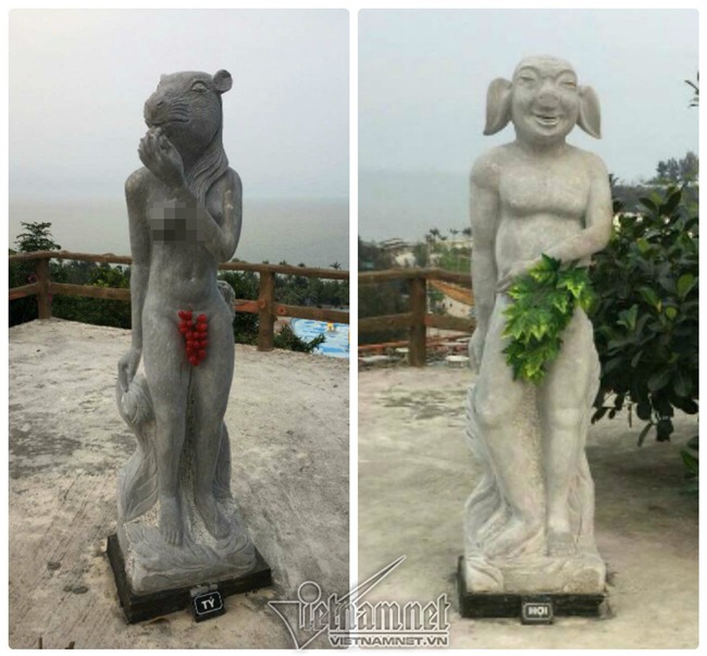 Hòn Dáu,Hải Phòng,tượng 12 con giáp,Đồ Sơn