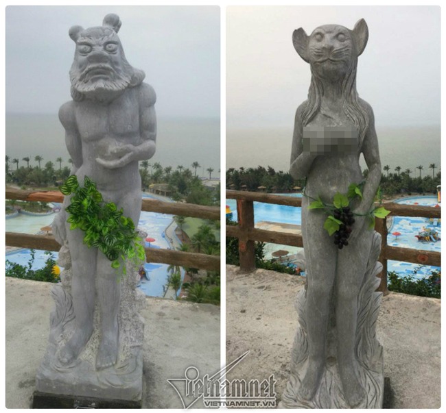 Hòn Dáu,Hải Phòng,tượng 12 con giáp,Đồ Sơn