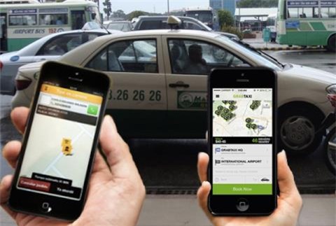 uber,grab,luật cạnh tranh,taxi truyền thống,kinh tế chia sẻ
