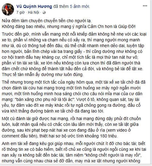 nhieu nguoi gui tien tang tai xe danh lai cuu mang 2 nu sinh - 4