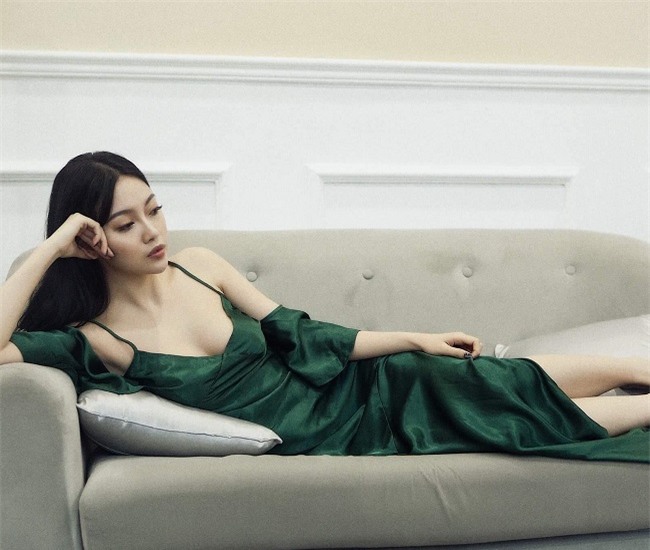 ban gai cu xinh nhu mong, goi cam cua le hieu di thi hoa hau hinh anh 16