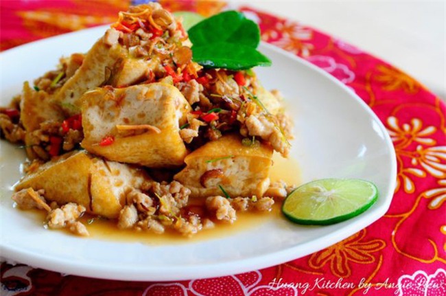 Học người Thái làm đậu phụ chiên kiểu này ai cũng khen nức nở - Ảnh 8.