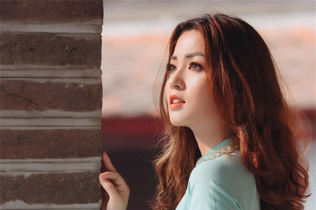 Nhiều người nhầm tưởng Phương Liên là con lai bởi đôi mắt “thiên thần” này.
