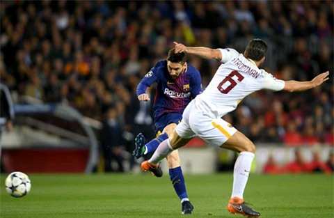 Messi trận này không ghi bàn