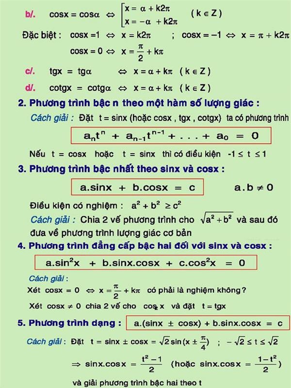 Xem lại loạt công thức Toán học ngày trước, cư dân mạng thắc mắc tại sao mình có thể đỗ Tốt nghiệp, ĐH? - Ảnh 8.