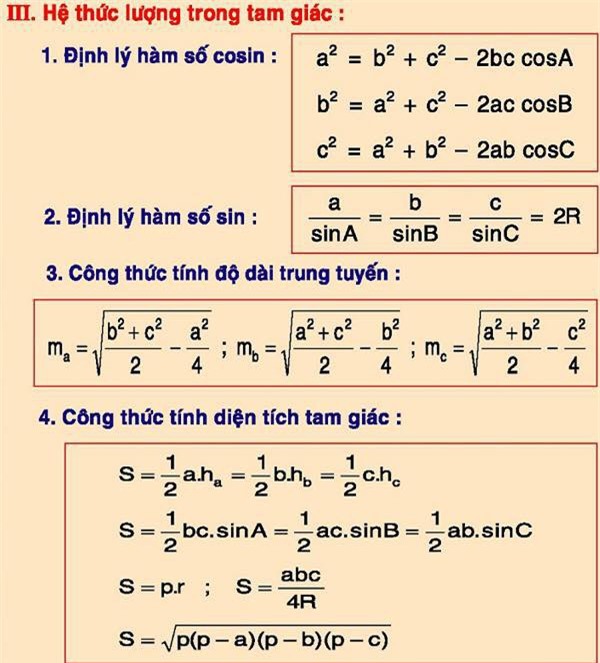 Xem lại loạt công thức Toán học ngày trước, cư dân mạng thắc mắc tại sao mình có thể đỗ Tốt nghiệp, ĐH? - Ảnh 9.