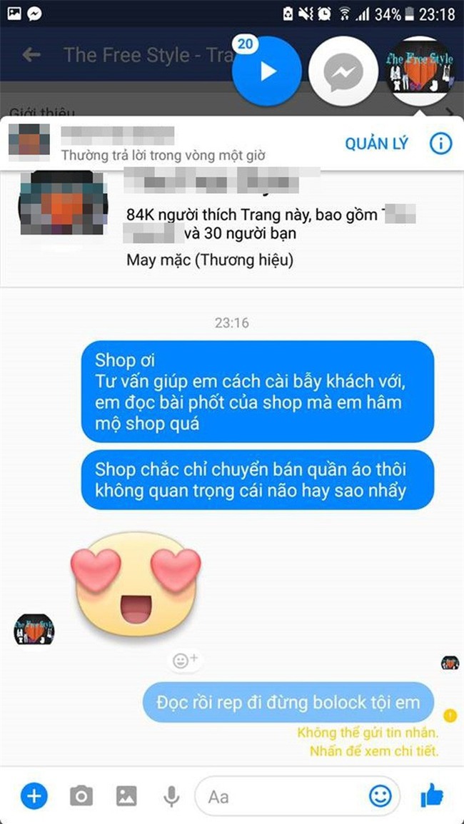 Cô gái căng thẳng không dám đi học vì mới inbox hỏi tư vấn mua áo online đã bị chủ shop tố chuyên lừa đảo và bùng hàng ở TP. HCM - Ảnh 11.