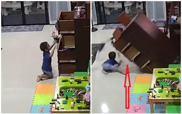 thot tim truoc canh be trai thoat nguy trong gang tac vi tu dung do sap - 1