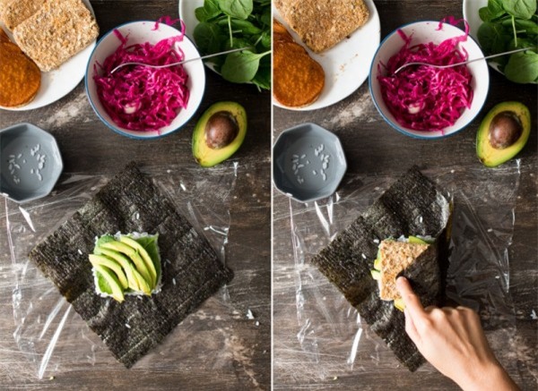 Độc đáo món cơm nắm phong cách sandwiches chỉ có ở London - Ảnh 2.