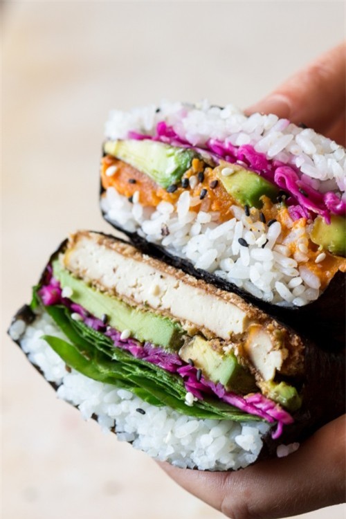 Độc đáo món cơm nắm phong cách sandwiches chỉ có ở London - Ảnh 3.