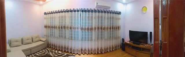 Các căn phòng đều được bài trí theo phong cách tối giản.