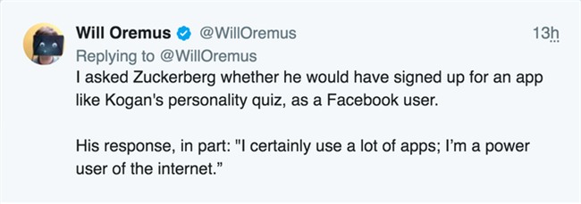 Mark Zuckerberg lại đưa ra một phát ngôn quá tự tin, tự nhận mình là người chuyên về Internet - Ảnh 2.