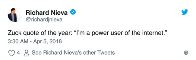 Mark Zuckerberg lại đưa ra một phát ngôn quá tự tin, tự nhận mình là người chuyên về Internet - Ảnh 5.