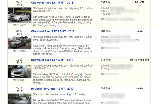 ô tô cũ,ô tô giá rẻ,xe cũ giá rẻ