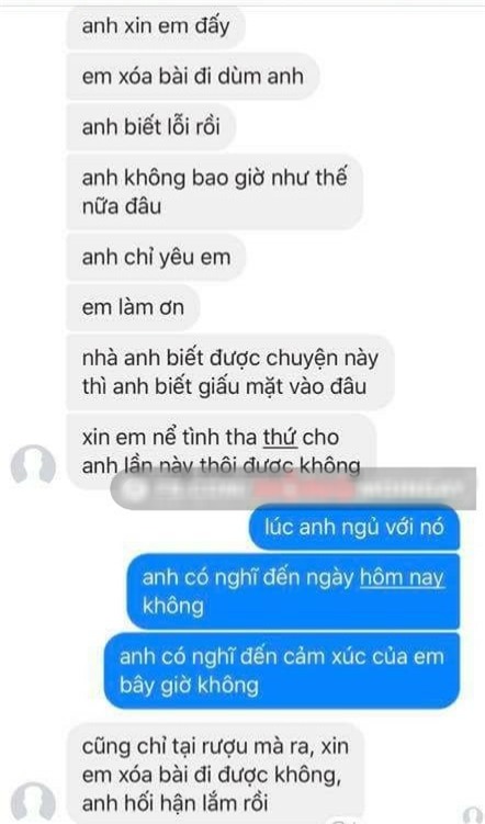 Bị người yêu chộp được dấu vết ngủ với gái lạ, anh chàng xin xỏ không được bèn lật lọng nói bạn gái là giẻ rách - Ảnh 7.