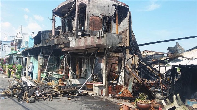 cháy nhà,hoả hoạn,Tiền Giang