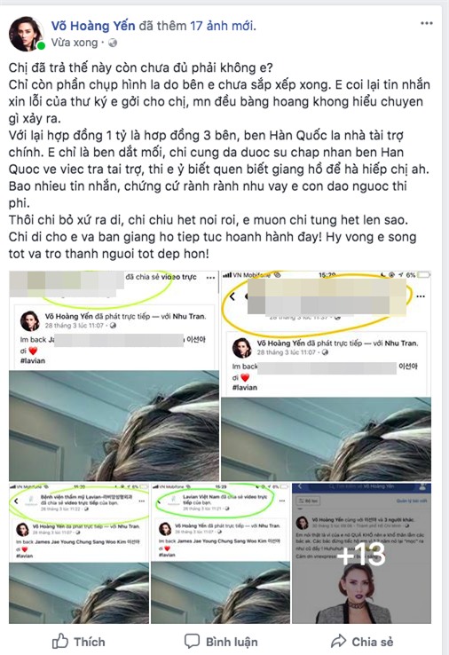 Thiếu son phấn, Võ Hoàng Yến để lộ mặt mộc nhợt nhạt, nhiều mụn - Ảnh 4.