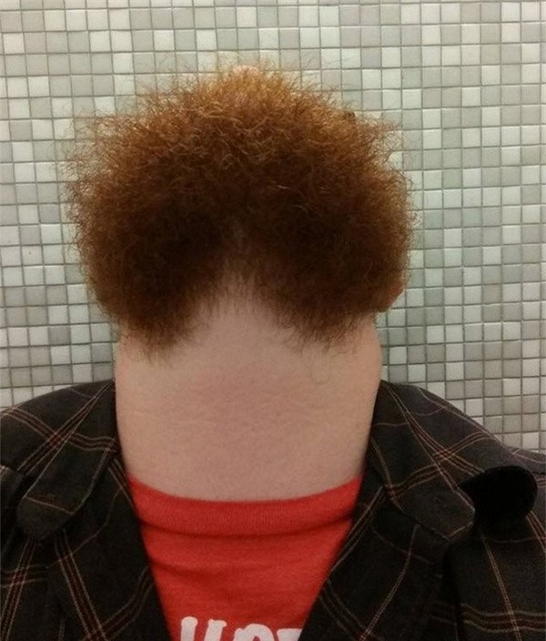 Phải mất bao lâu để bạn nhận ra sự thật đằng sau bức ảnh này? Thực ra đó chỉ là một người đàn ông có râu đang ngửa cổ lên trời