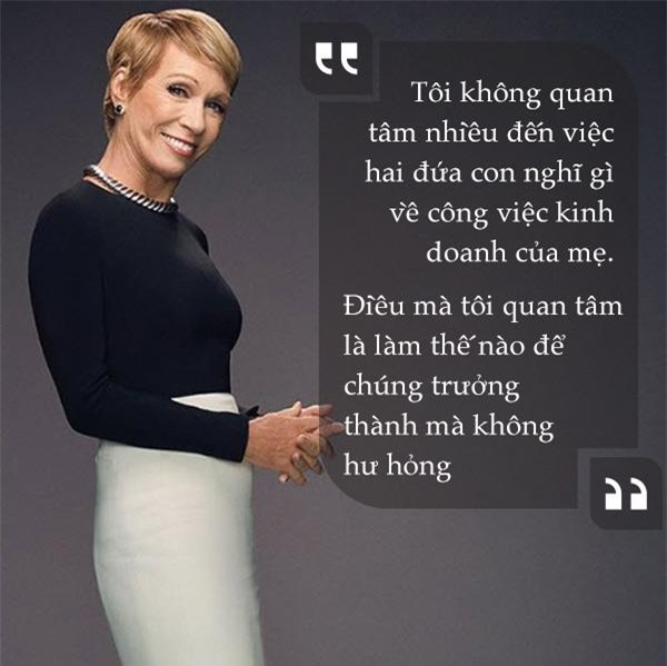 muon con thanh cong, nu shark tank hang dau nuoc my barbara corcoran khuyen cha me lam dieu nay! - 1