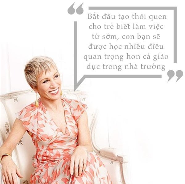 muon con thanh cong, nu shark tank hang dau nuoc my barbara corcoran khuyen cha me lam dieu nay! - 3