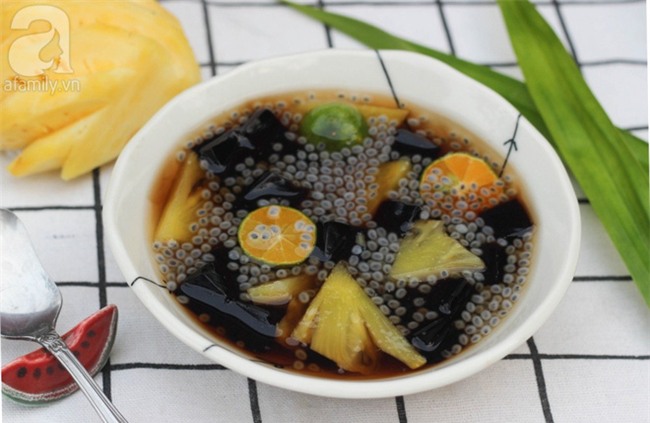 Nắng lên làm ngay sương sáo hạt é giải nhiệt từ trong ra ngoài - Ảnh 1.