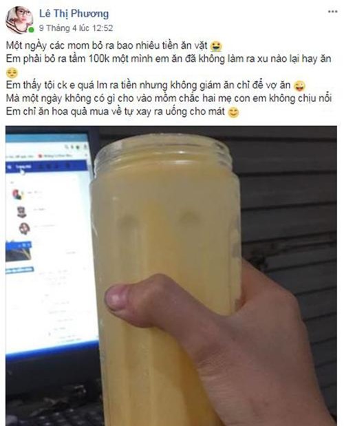 ba bau "than troi" khi tien chang lam ra ma ngay nao cung mat 100 nghin chi de... an vat - 1