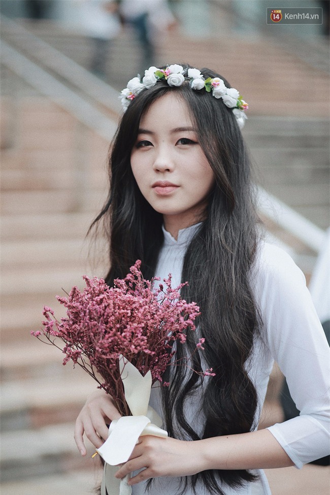 Mỗi năm chỉ có 1 lần được ngắm con gái trường Ams mặc áo dài xinh thế này thôi! - Ảnh 9.