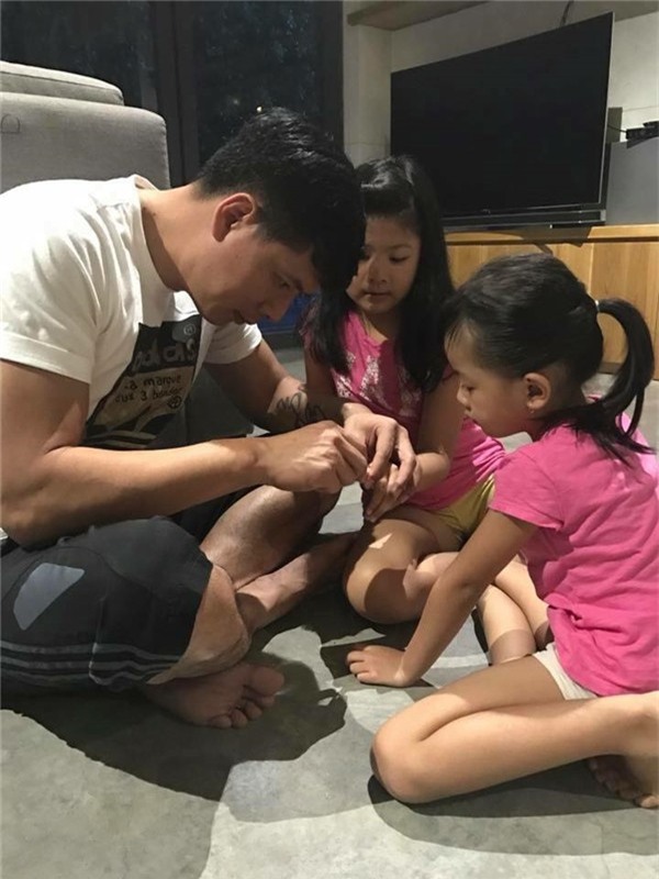 Sao nam Việt: Từng là soái ca sát gái hô biến thành ông bố bỉm sữa đảm đang - Ảnh 9.