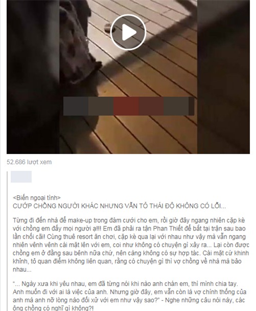 Thợ trang điểm cô dâu đi làm rồi cặp luôn với chồng của khách, bị phát hiện liền tự hạ mình xuống làm... gái dịch vụ được trả tiền - Ảnh 1.