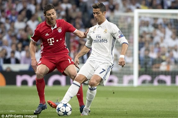 Ở tứ kết Champions League năm ngoái, Real Madrid thắng Bayern 6-3 sau hai lượt trận