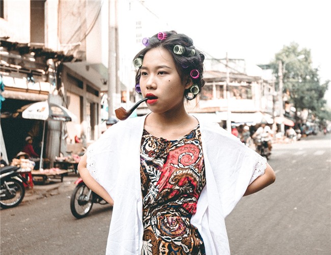 Anh ky yeu 'Bui doi xom cho' tinh nghich cua hoc sinh Dak Lak hinh anh 2