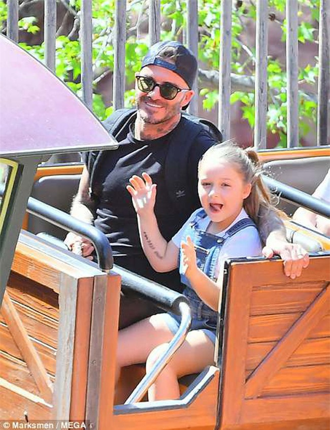 Các con nhà Beckham đều đã cực cao lớn, đặc biệt Harper cho thấy tiềm năng trở thành siêu mẫu - Ảnh 9.