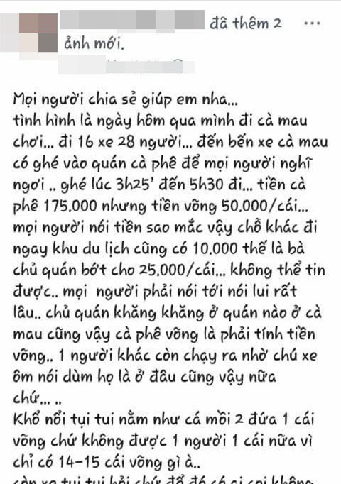 Đại diện đoàn phượt Cà Mau lên tiếng: Bài chê 400k tiền chi phí cho 28 người quá đắt cũng chỉ là ý kiến cá nhân của vài người - Ảnh 3.