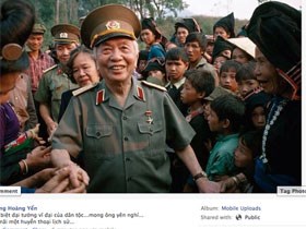 Sao Việt bùi ngùi chia sẻ về tin Đại tướng Võ Nguyên Giáp từ trần