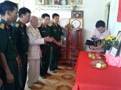 Người lính 91 tuổi lập Ban thờ Đại tướng Võ Nguyên Giáp