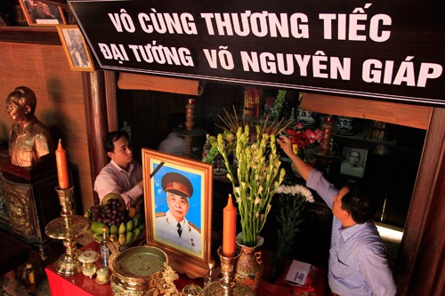 Người Quảng Bình mong đón Đại tướng