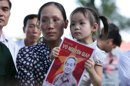 Thông báo chính thức về Lễ viếng Đại tướng