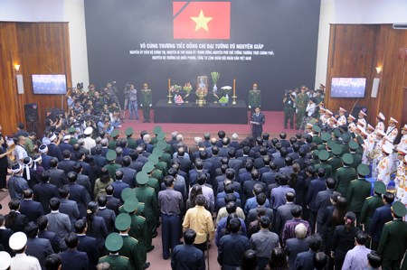 Trực tiếp lễ viếng Đại tướng Võ Nguyên Giáp (P1)