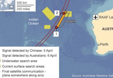 Thu được tín hiệu nghi của hộp đen MH370 tại vị trí máy bay liên lạc lần cuối