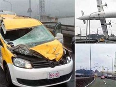 Lời kể kinh hoàng của tài xế bị máy bay TransAsia quẹt phải