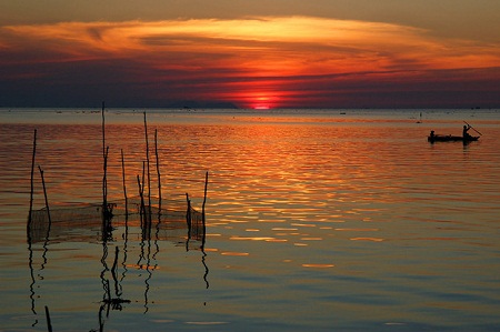 Vẻ đẹp làm xao lòng du khách. (Ảnh: Blue Fam/Flickr. Rạch Giá, Kiên Giang)