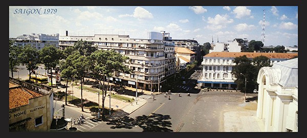 Sài Gòn năm 1979 nhìn từ Caravelle Hotel (Đường Đồng Khởi, Quận 1 ngày nay).