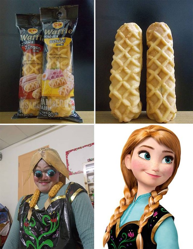 Công chúa Anna - em gái của nữ hoàng băng giá Elsa trong bộ phim Frozen