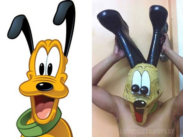 Chú chó Pluto - bạn thân của chuột Mickey