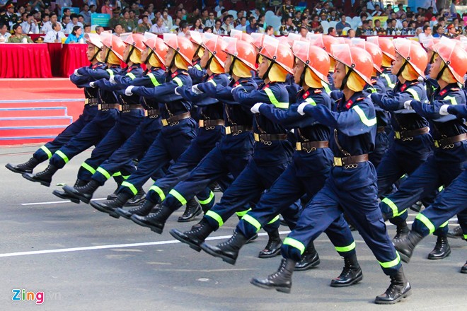 Lực lượng phòng cháy chữa cháy.