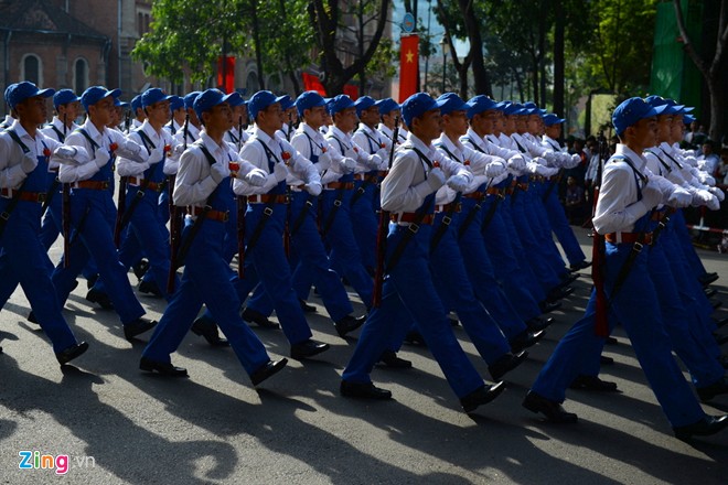 Lực lượng dân quân tự vệ.