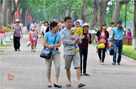 Những ngày này, người dân Thủ đô đang sống trong không khí háo hức, chào mừng ngày lễ lớn của cả dân tộc.